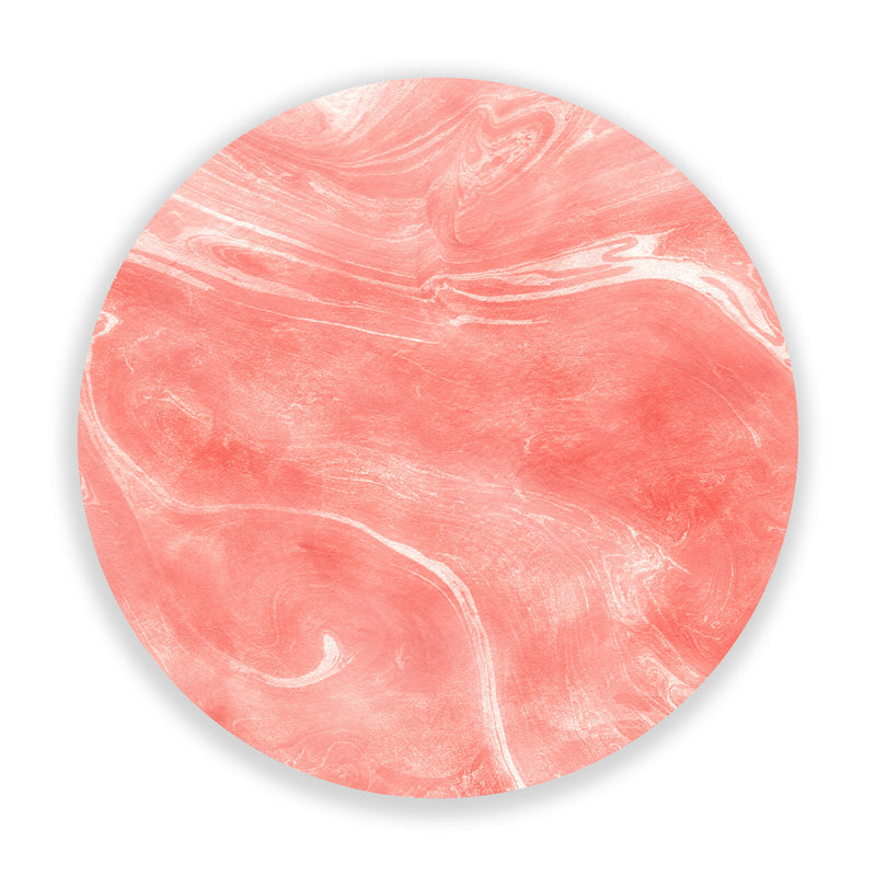 Cheeky Rose Marble (Circle)