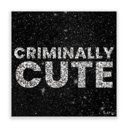 Criminally Cute (Black) by Rudie Lee