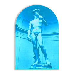 David Remixed (Cyan) (Arched) by Rudie Lee