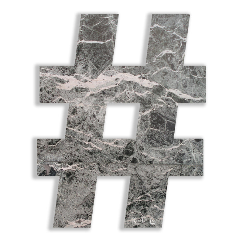 Hashtag (Luxe Stone) by Rudie Lee