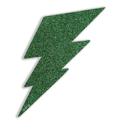 Lightning Bolt No. 02 (Green) by Rudie Lee