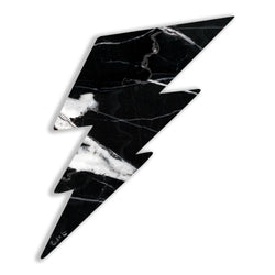 Lightning Bolt No. 02 (Luxe Black) by Rudie Lee