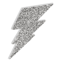 Lightning Bolt No. 02 (Silver) by Rudie Lee