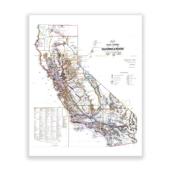 Map of California No. 03
