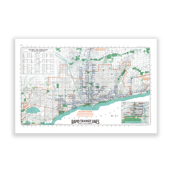 Map of Chicago No. 01