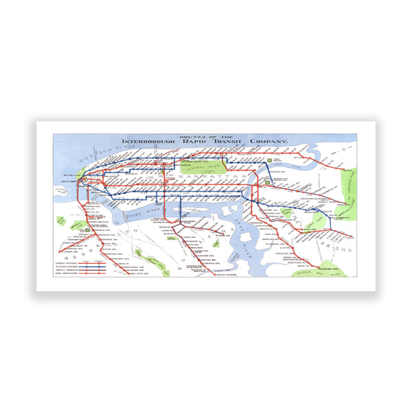 Map of New York Subway