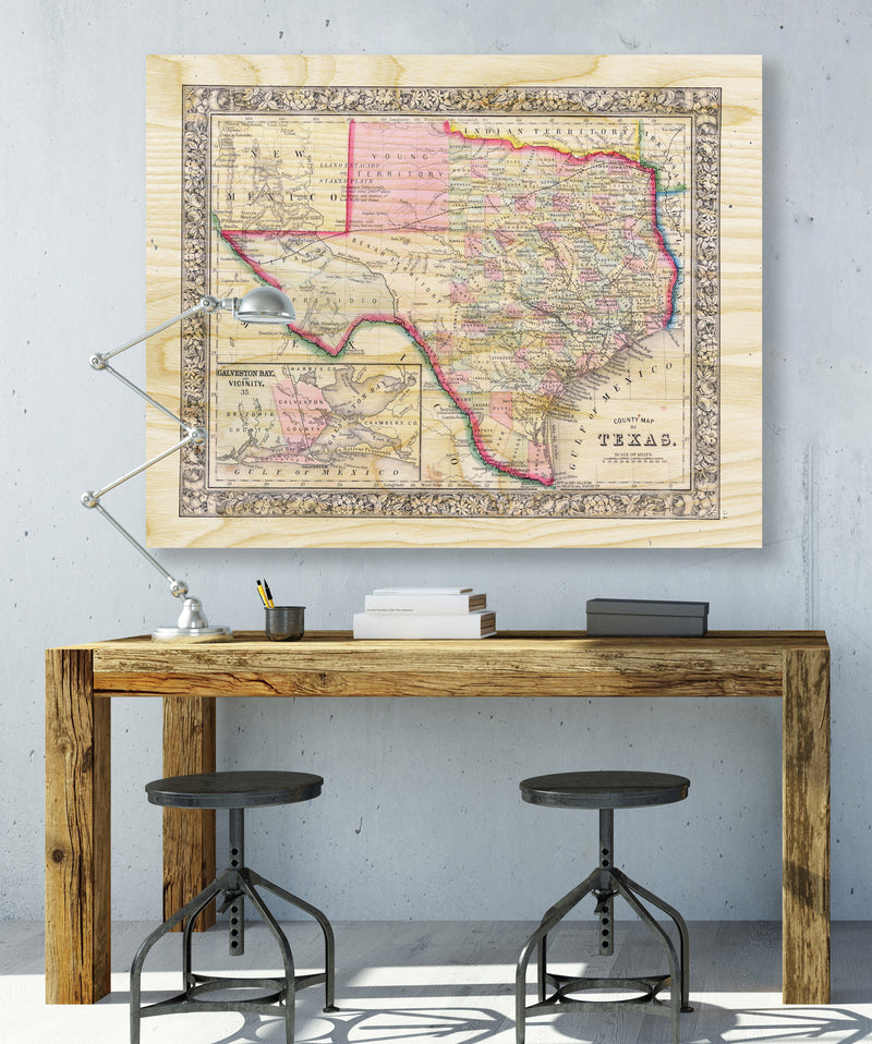 Map of Texas No. 03