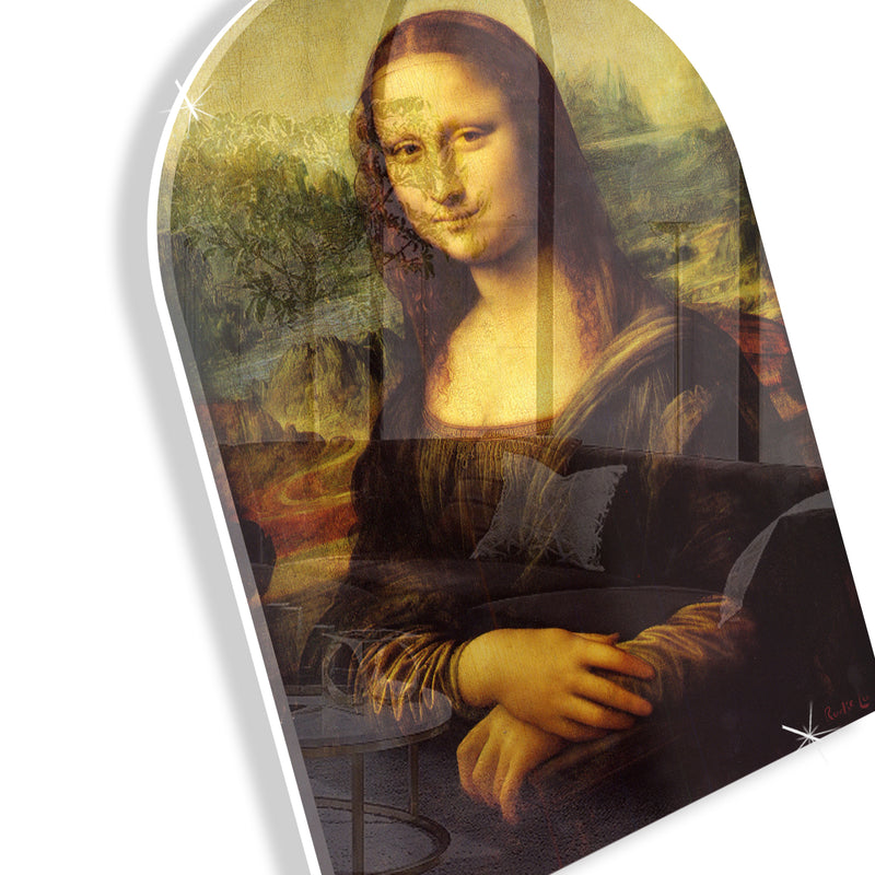 Mona Lisa Remixed (Arched) by Rudie Lee