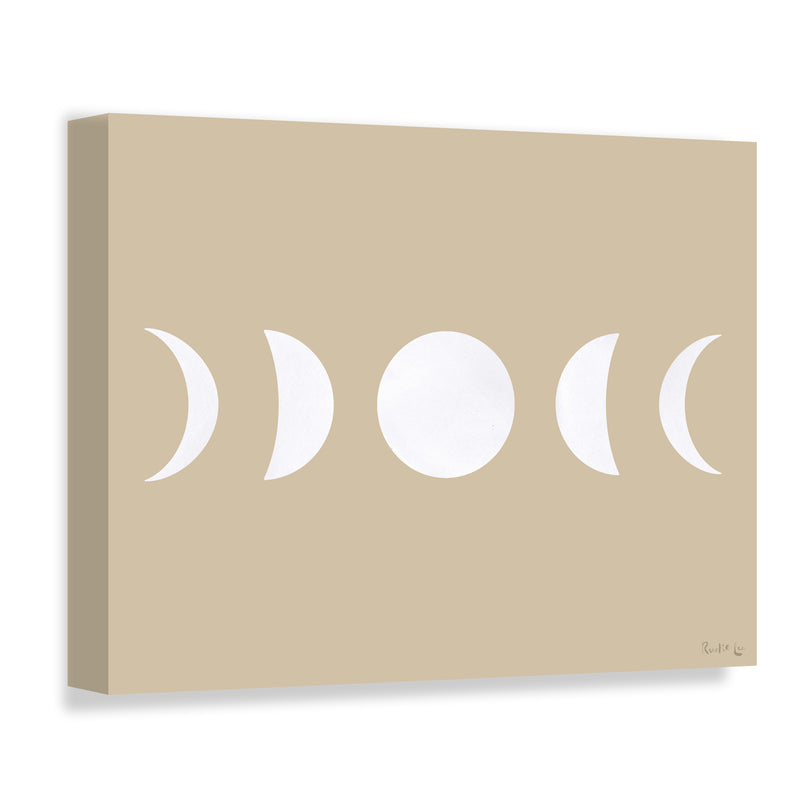 Moon Phases (White) (Ecru) by Rudie Lee