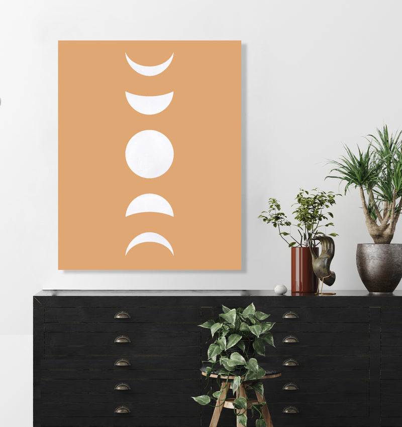Moon Phases (White) (Neutral) by Rudie Lee