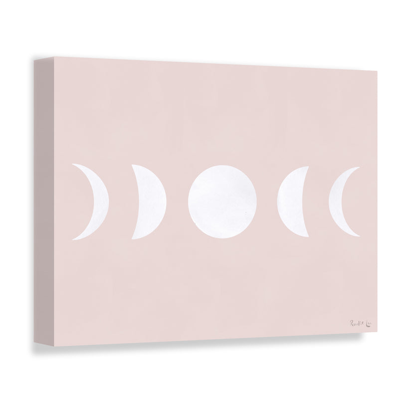 Moon Phases (White) (Pink Ashes) by Rudie Lee