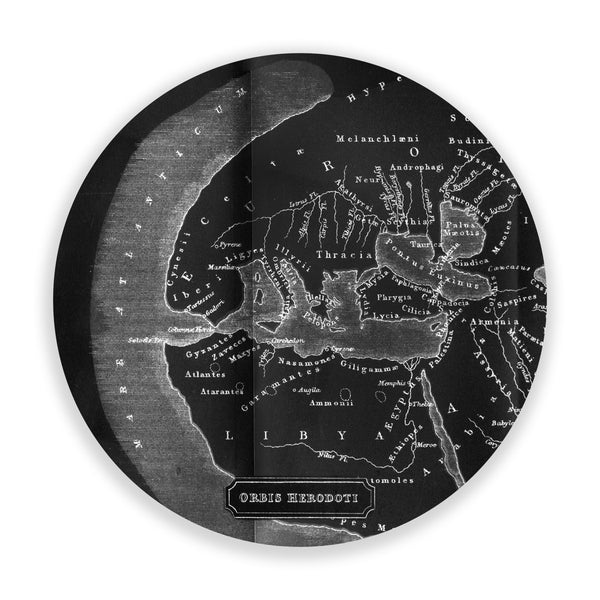Old World map (Orbis Herodoti Circle)