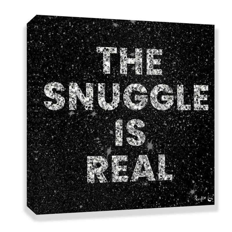 Snuggle is Real (Black) by Rudie Lee