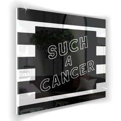Such a Cancer (Striped BW) by Rudie Lee
