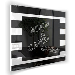 Such a Capricorn (Striped BW) by Rudie Lee