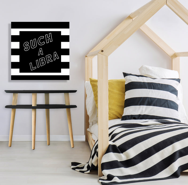 Such a Libra (Striped BW) by Rudie Lee