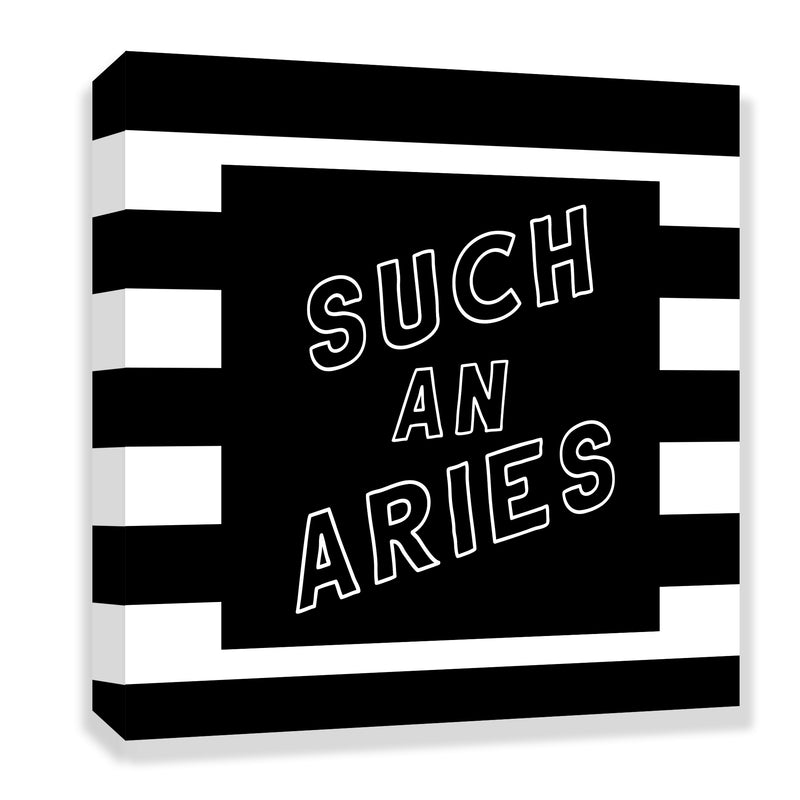 Such an Aries (Striped BW) by Rudie Lee