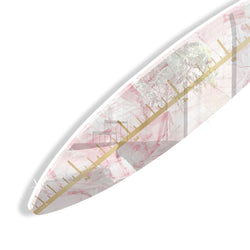 Surfboard Growth Chart (Blush Stone) by Rudie Lee