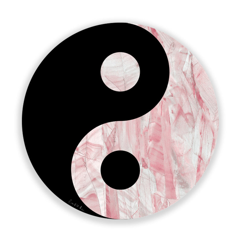 Yin Yang (Pink Stone) by Rudie Lee